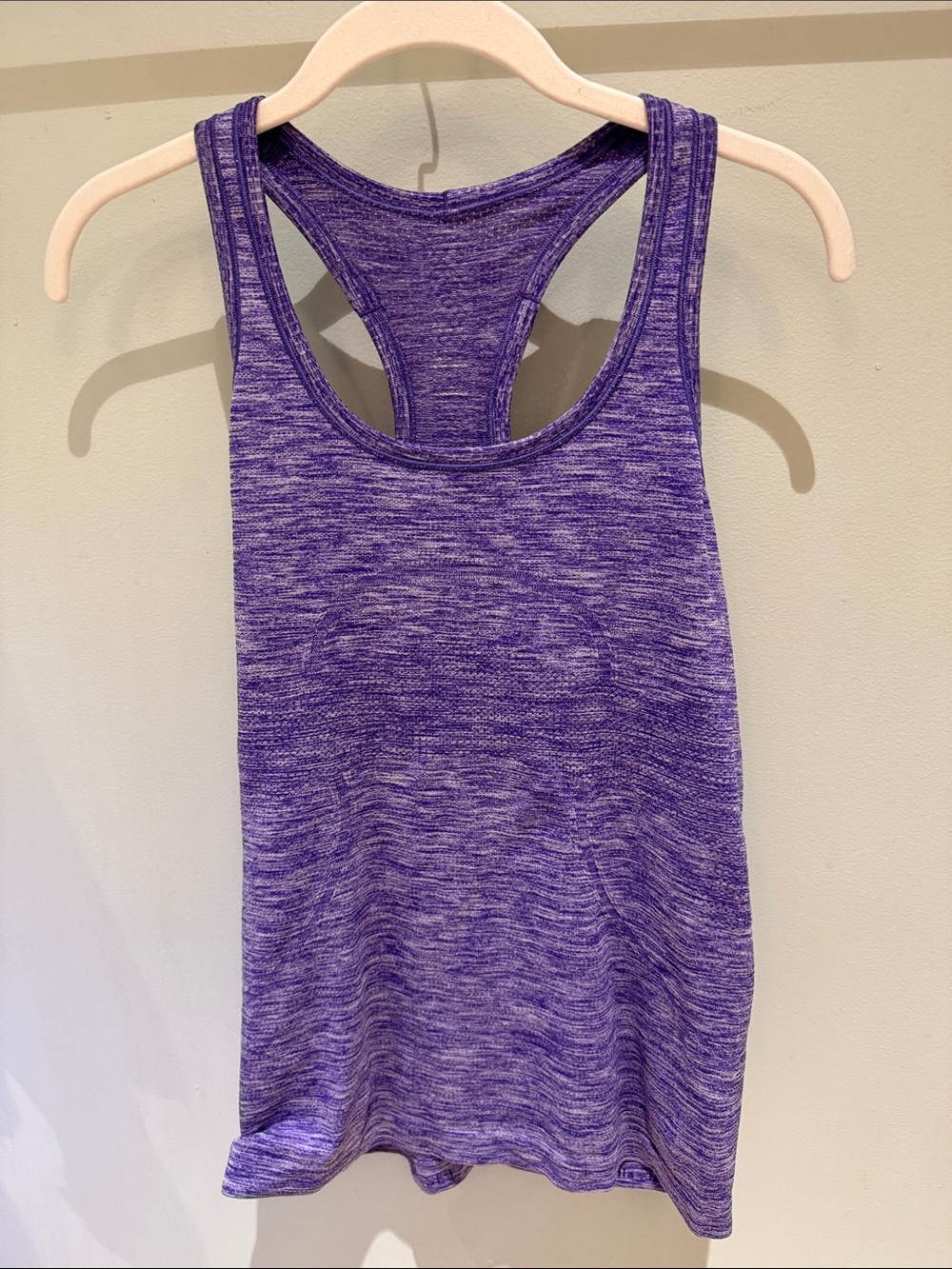 lululemon athletica Heathered Purple Racerback Tank